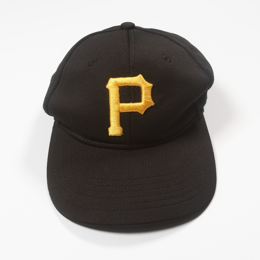 OC Sports Pittsburgh Pirates Youth Hat MLB Baseball Cap Black Gold